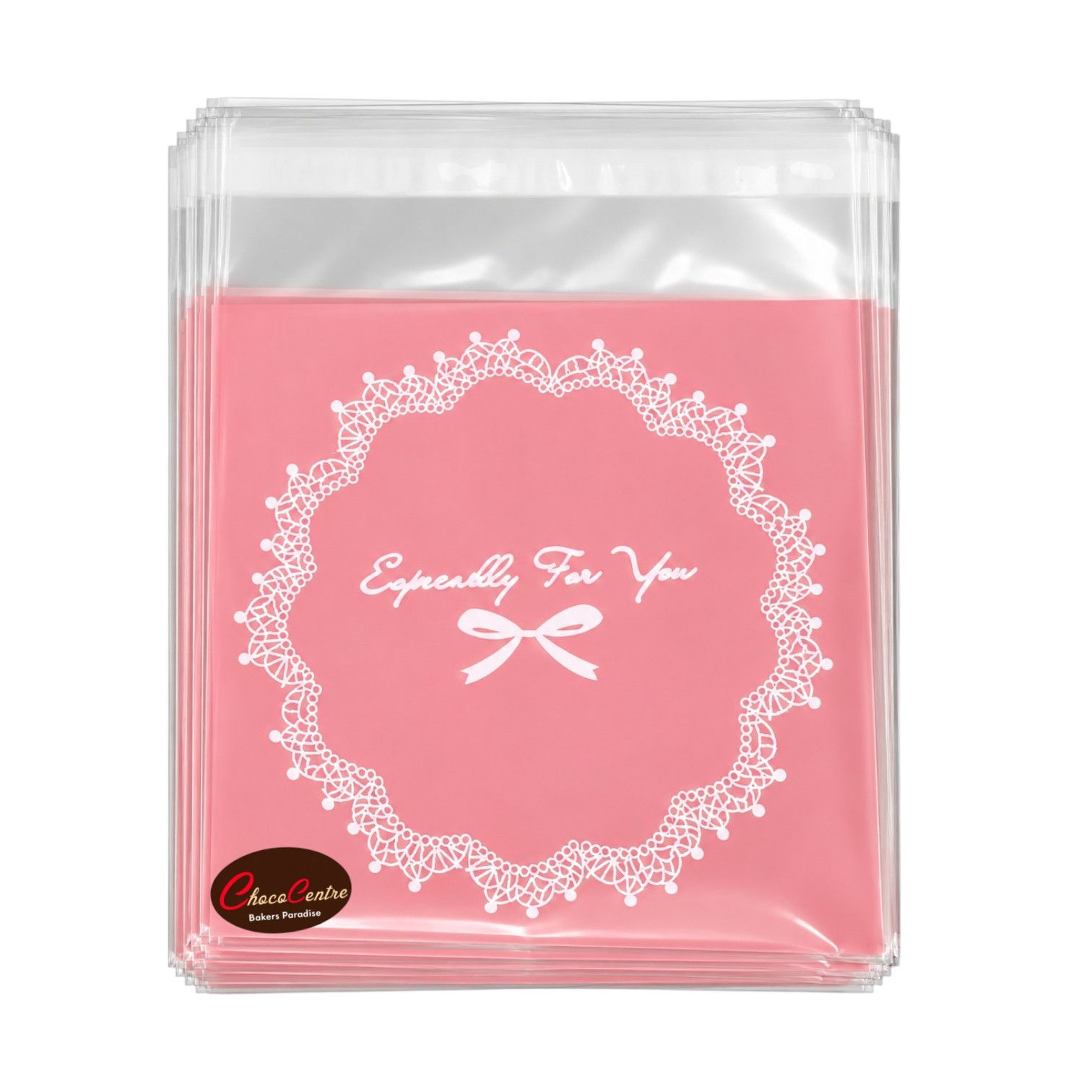 Cookie Pouch 4 x 4'- 100 pc