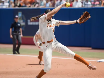 Teagan Kavan Honors Late Grandmother, Leads Texas Softball Past OU in Historic WCWS Win