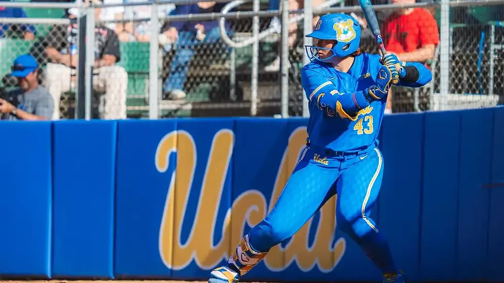 Megan Grant is a two-time All-American for the UCLA softball team and is playing basketball for the Bruins this year. | UCLA Athletics