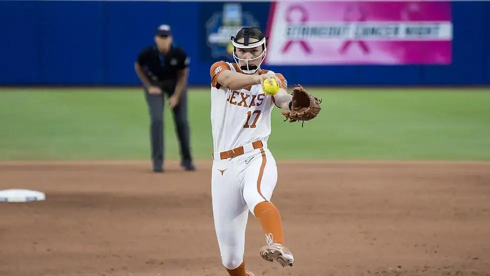 Teagan Kavan begins the 2026 season with a 3.00 ERA. | Brett Rojo-Imagn Images
