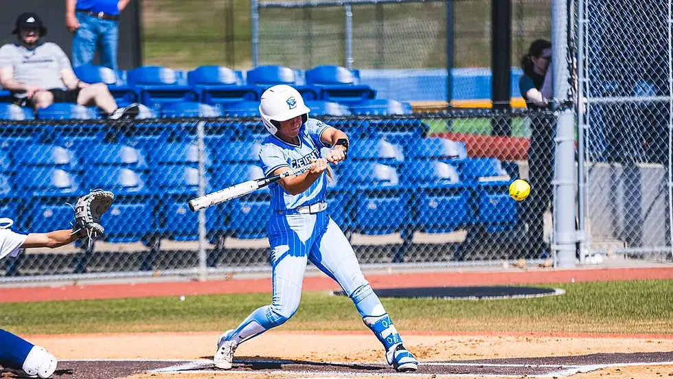 Lily West broke Creighton's all-time hits record. | Creighton Athletics