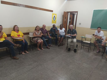 Equipe do Dízimo se reúne com a Rense