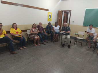 Equipe do Dízimo se reúne com a Rense