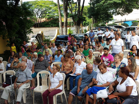 Missa para doentes da Comunidade.