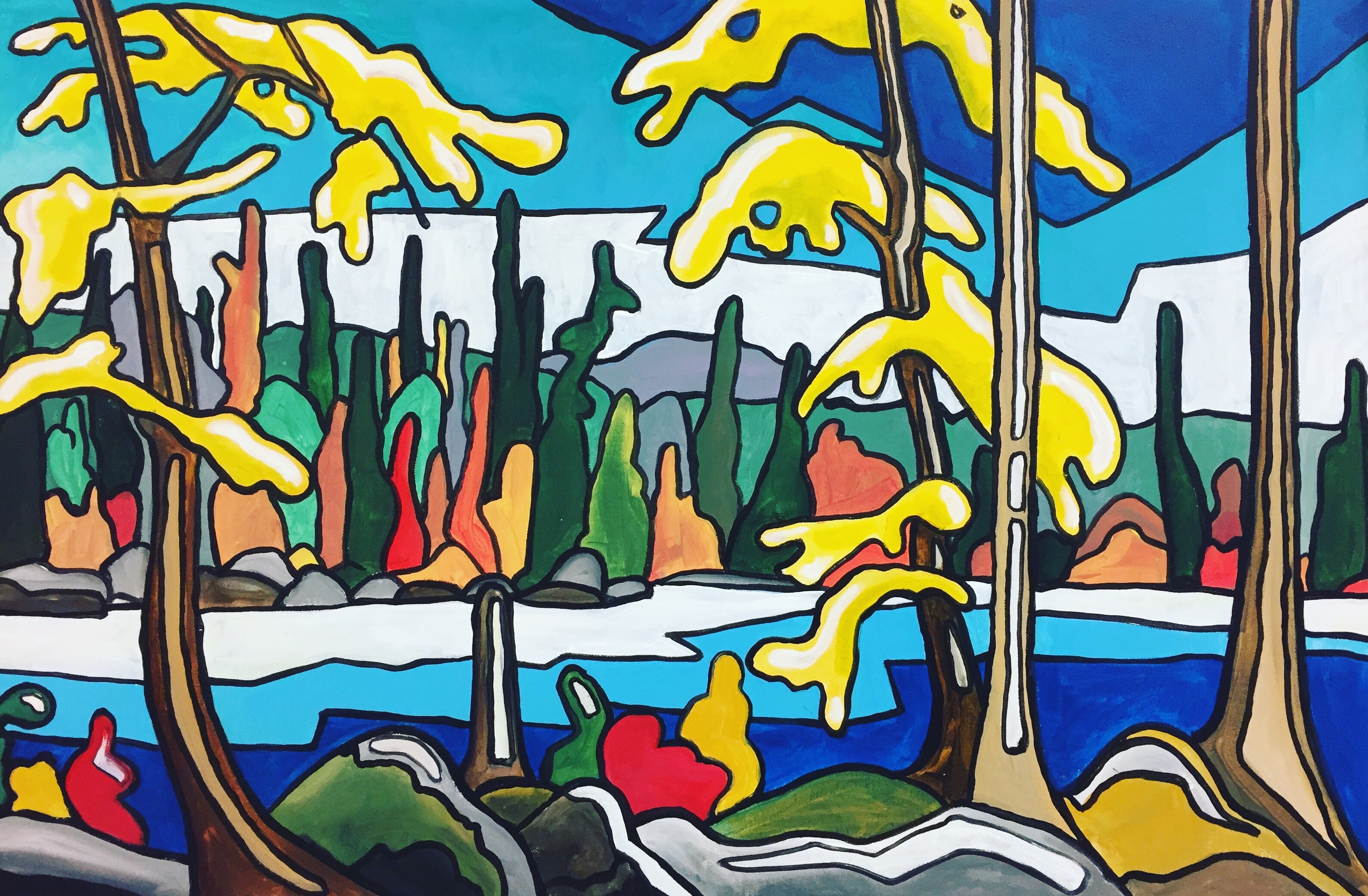 Through The Trees || Algonquins
