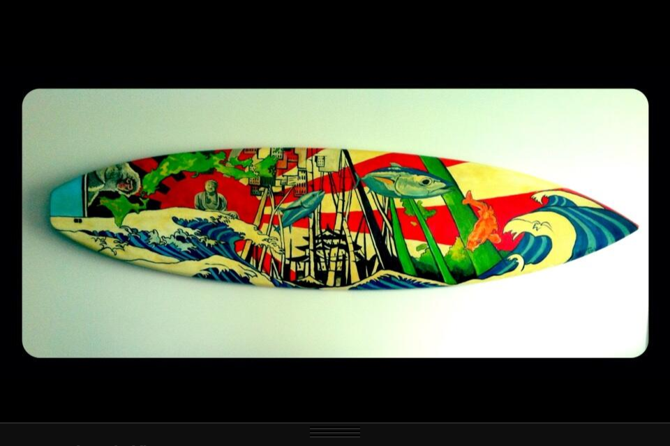 Japanese Style Surf Board