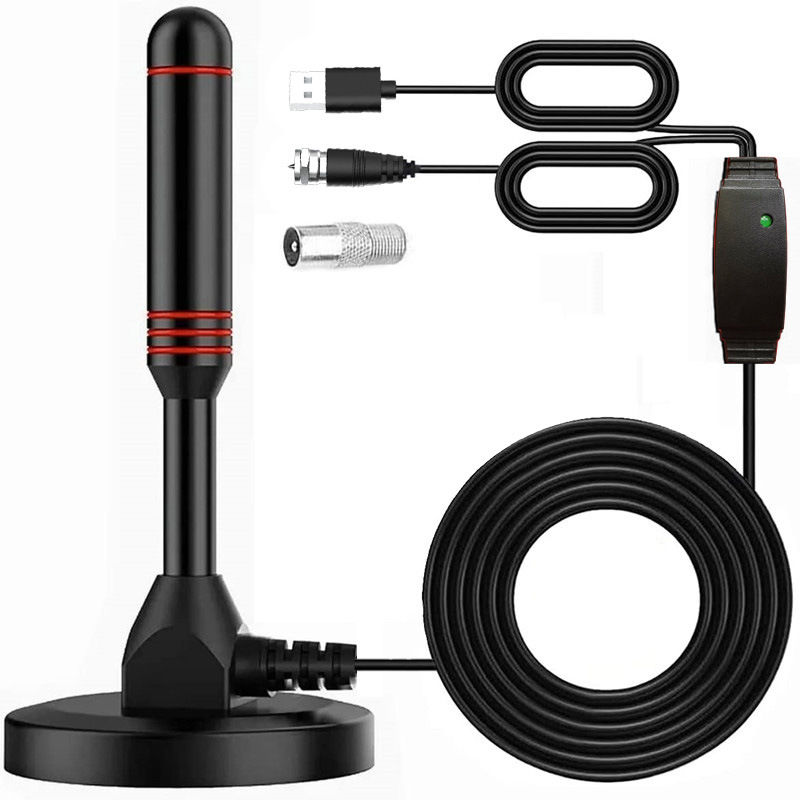 Thumbnail: Indoor/Outdoor Suction Cup TV Antenna DTMB DVB-T2