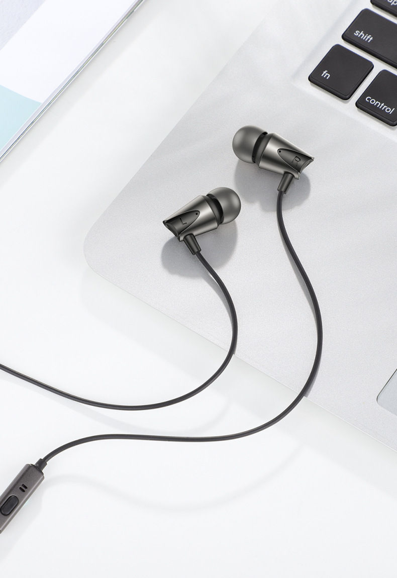 Thumbnail: KUULAA Wired In-Ear Headphones with Inline Control