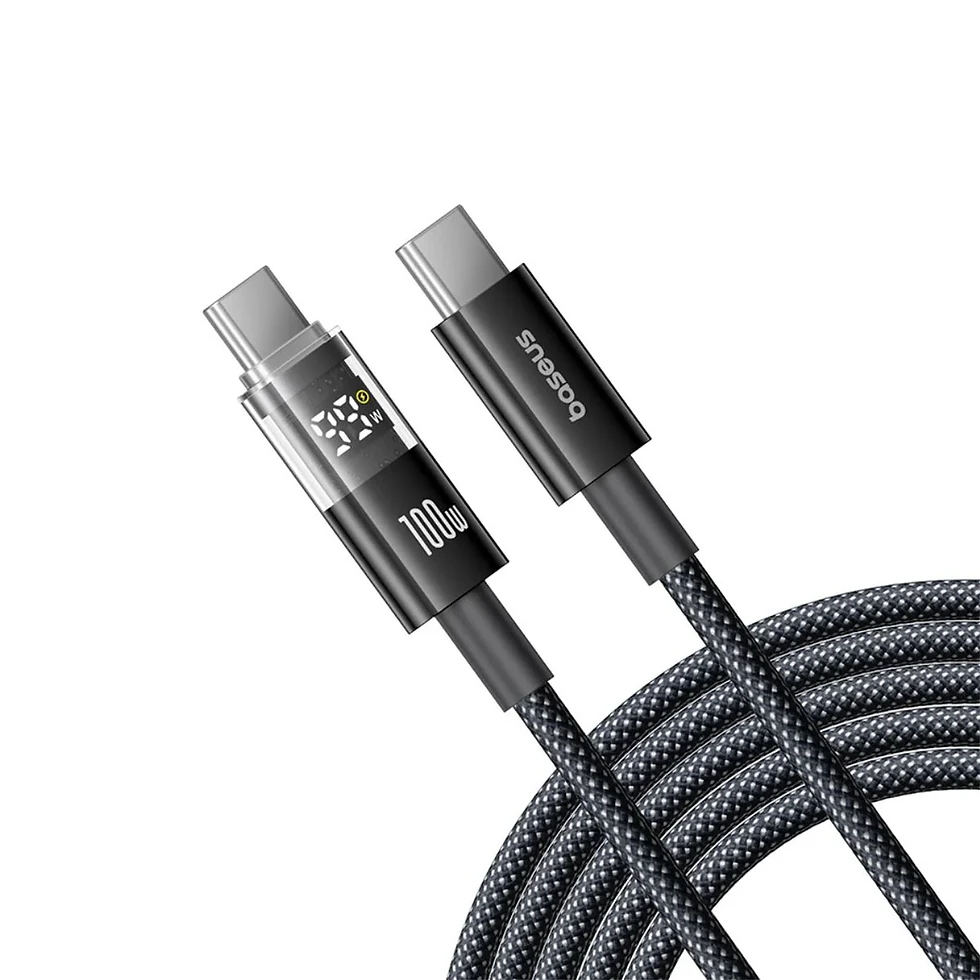 Thumbnail: Baseus Display 2 Fast Charging Data Cable USB-C to USB-C 100W