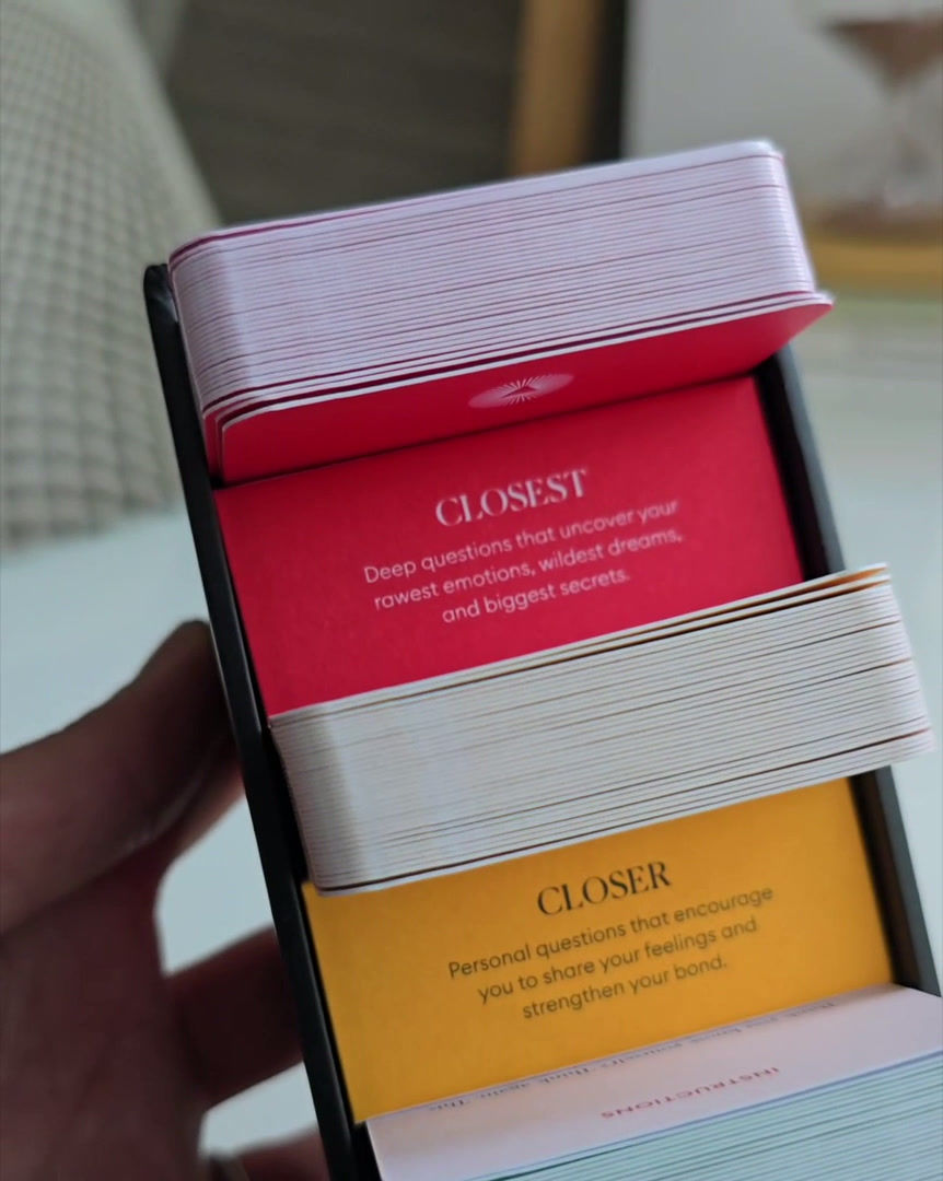 Thumbnail: get closer shadow self conversation cards in a black box and red, green and yellow cards by Intelligent Change