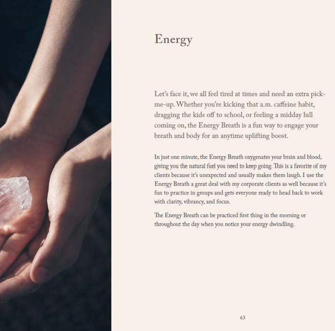 Thumbnail: inside pages of book how to breathe