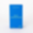 A box of Picker’s Pocket Blue Lemongrass tea with green text on a blue background packaged box.