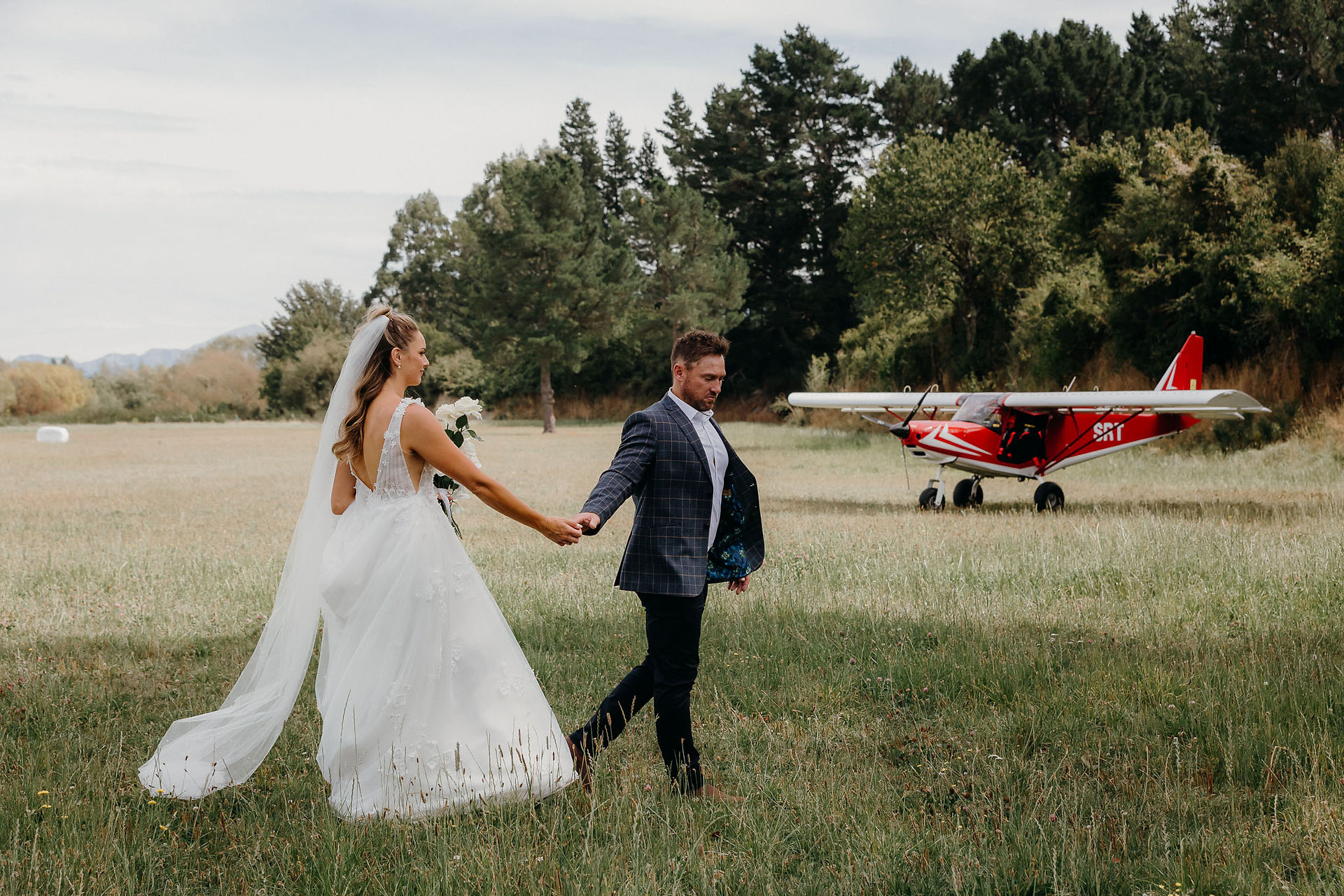 Bride and groom portraits before their Canterbury wedding