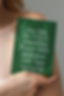 green pouch of Gracious Minds PURIFY AND PORE REFINE SHEET MASK