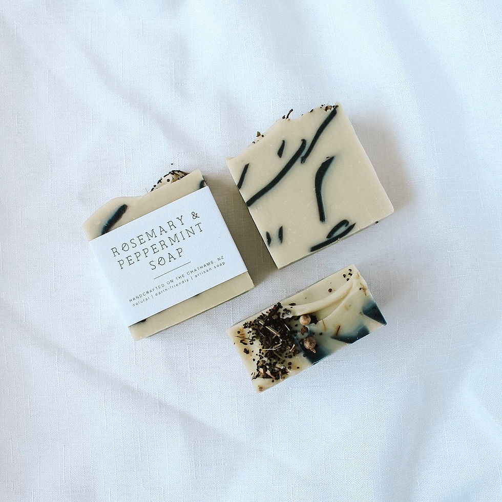 Thumbnail: rosemary and peppermint soap bar