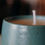 Thumbnail: close up of blue and brown graduated vintage candle