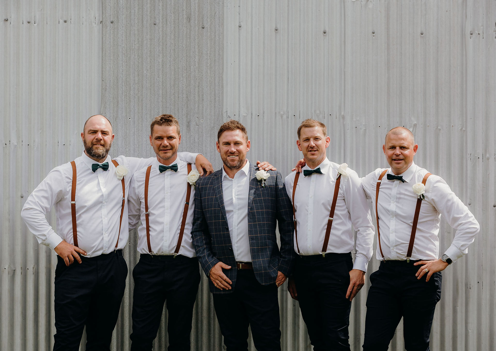 Bride and groom portraits before their Canterbury wedding