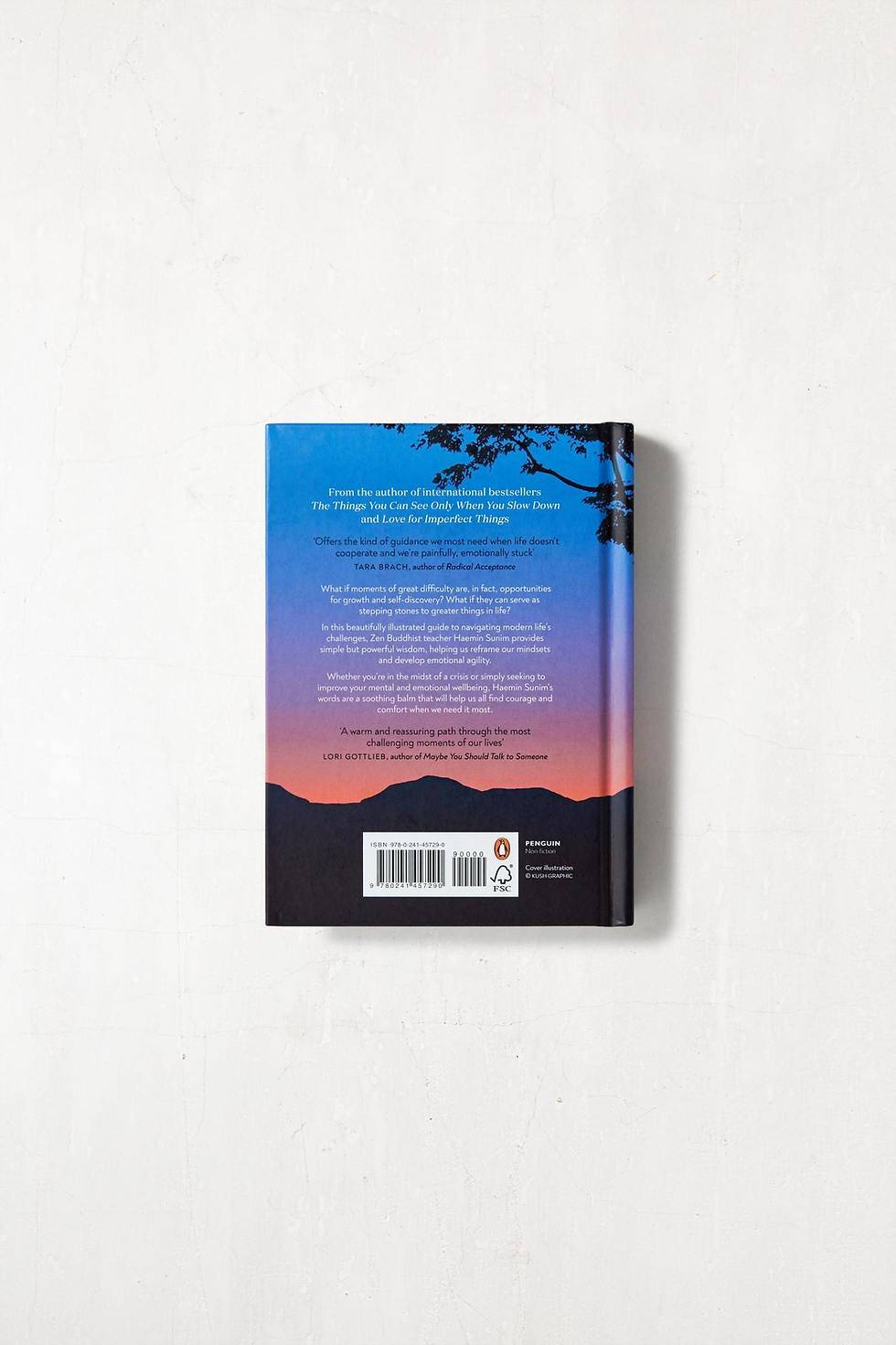 Thumbnail: cover of book when things don't go your way, with a silhouetted person and tree against a pink night sky
