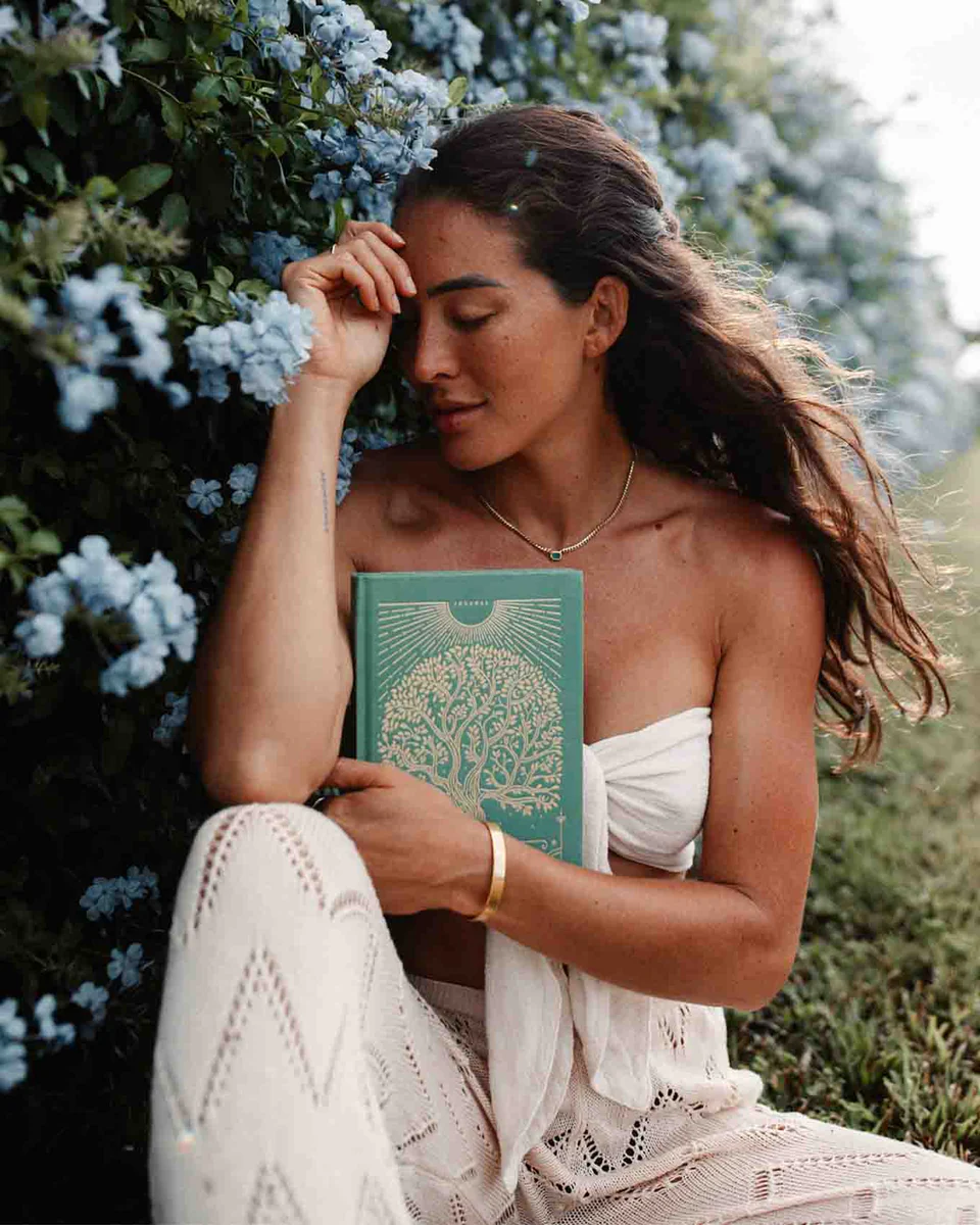 Thumbnail: Notes to self - green cover - mindfulness journal