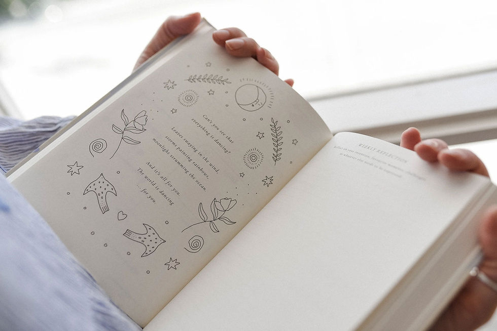 Thumbnail: A year of coming home journal - second edition inside pages