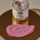 Thumbnail: rose face mask  as a pink clay paste with glass jar