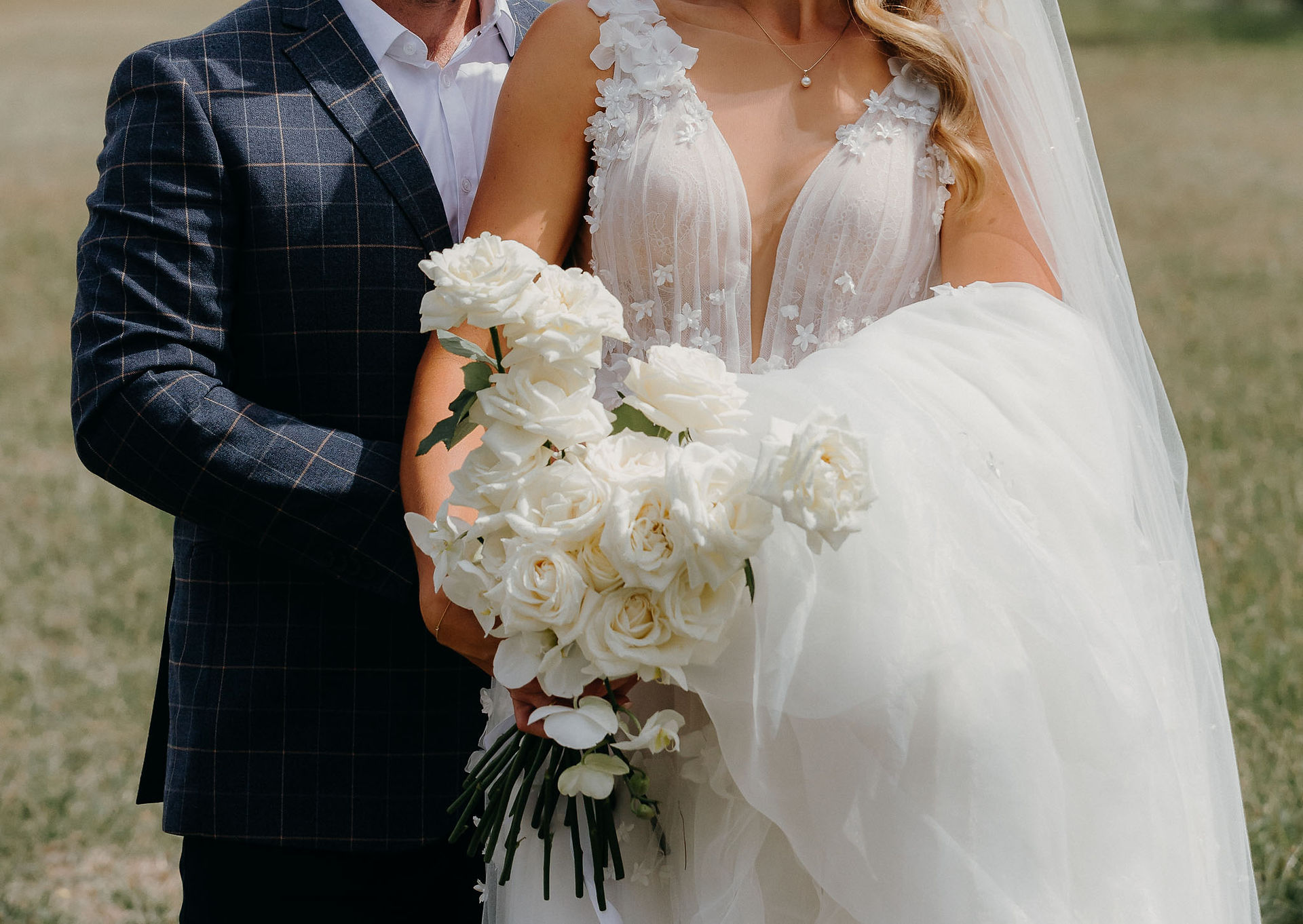 Bride and groom portraits before their Canterbury wedding