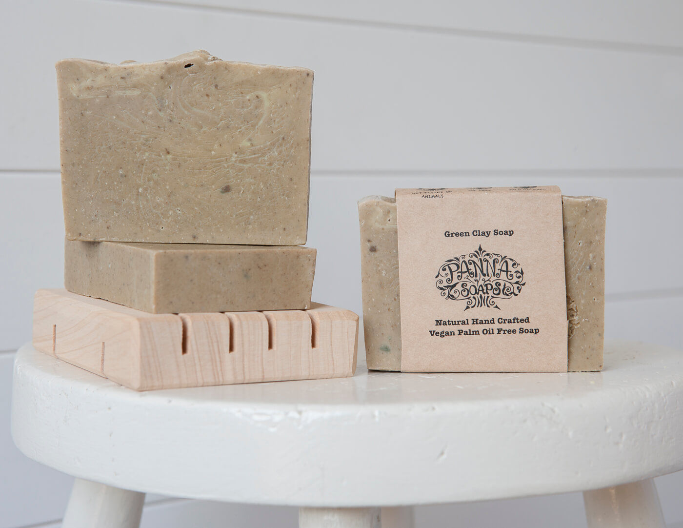 Natural, vegan, handcrafted in small batches and made with the cold process method with non-GMO ingredients.