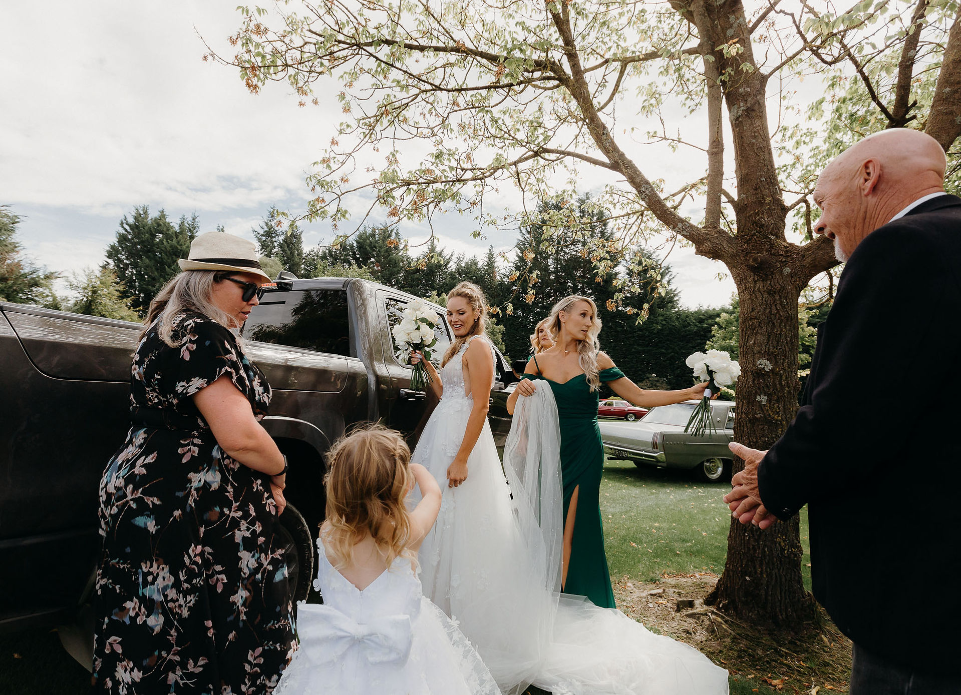 Bride and groom exchanging vows at a Canterbury wedding