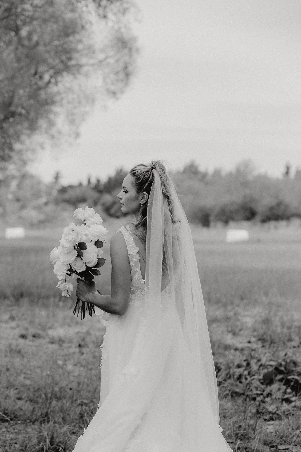 Bride and groom portraits before their Canterbury wedding