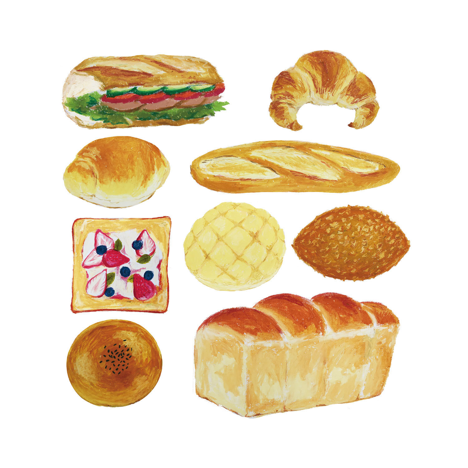 パン の イラスト 興味深い画像の多様性 パン の イラスト 興味深い画像の多様性