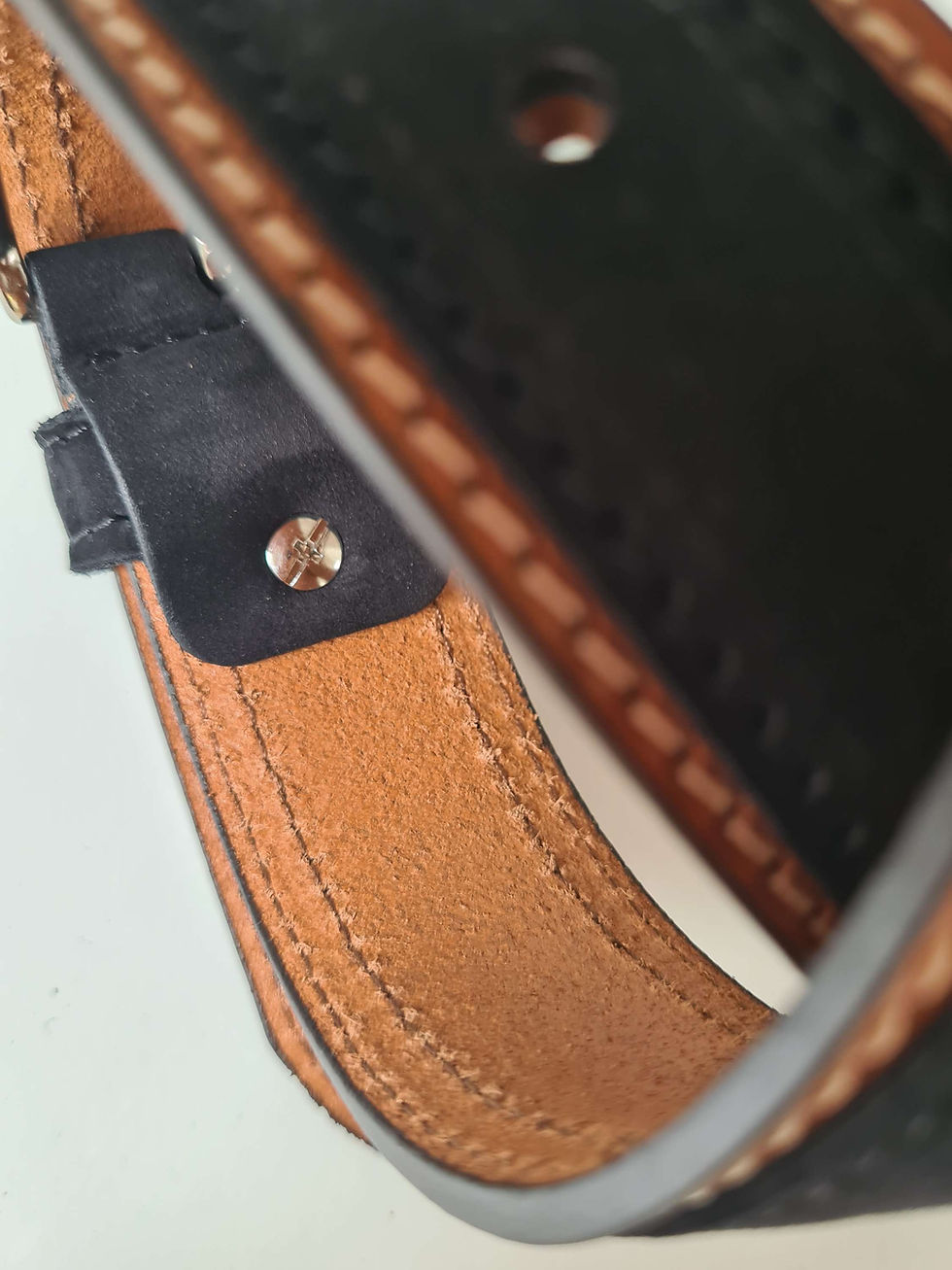 Thumbnail: Leather & Suede belt