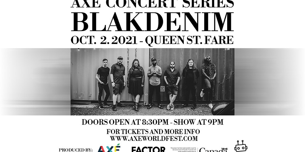 AXÉ Concert Series Featuring BlakDenim
