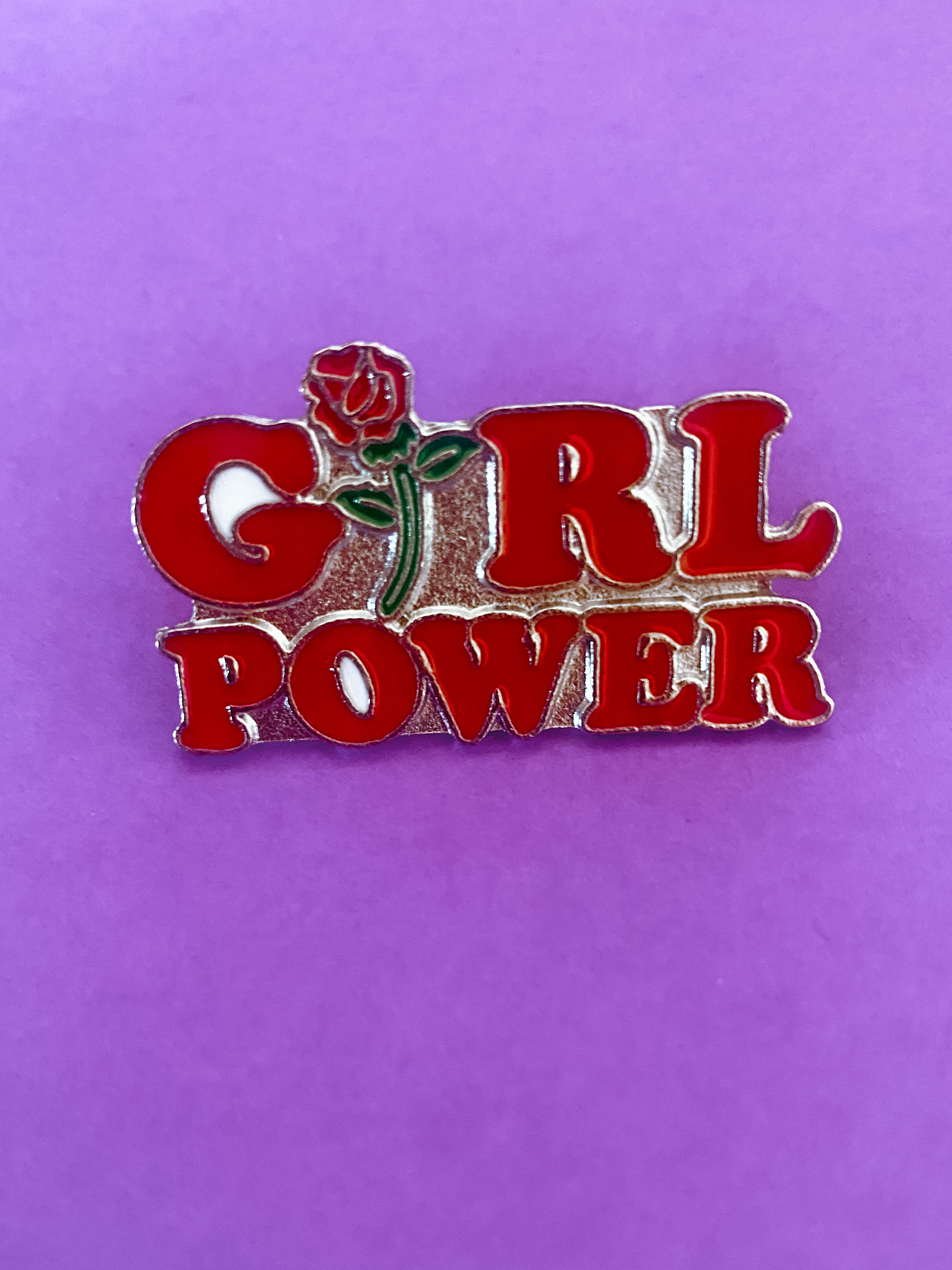 Broche Girl Power