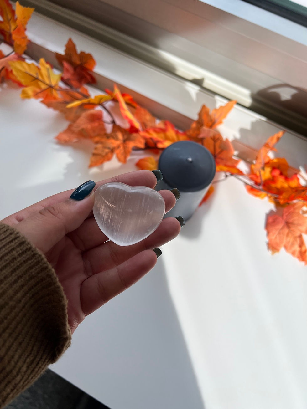 Selenite en cœur