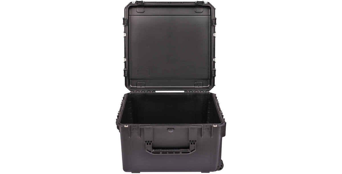 SKB iSeries 2424-14 Waterproof Utility Case open lid front view