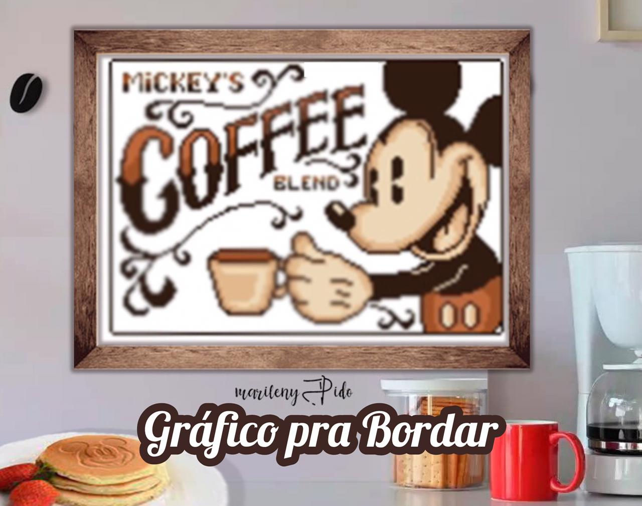 Gráfico Digital - Mickey Café !