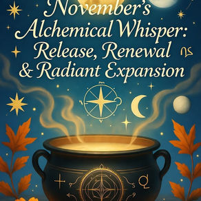 🌟 November's Alchemical Whisper: New Horizons of Release, Renewal & Radiant Expansion 🌟