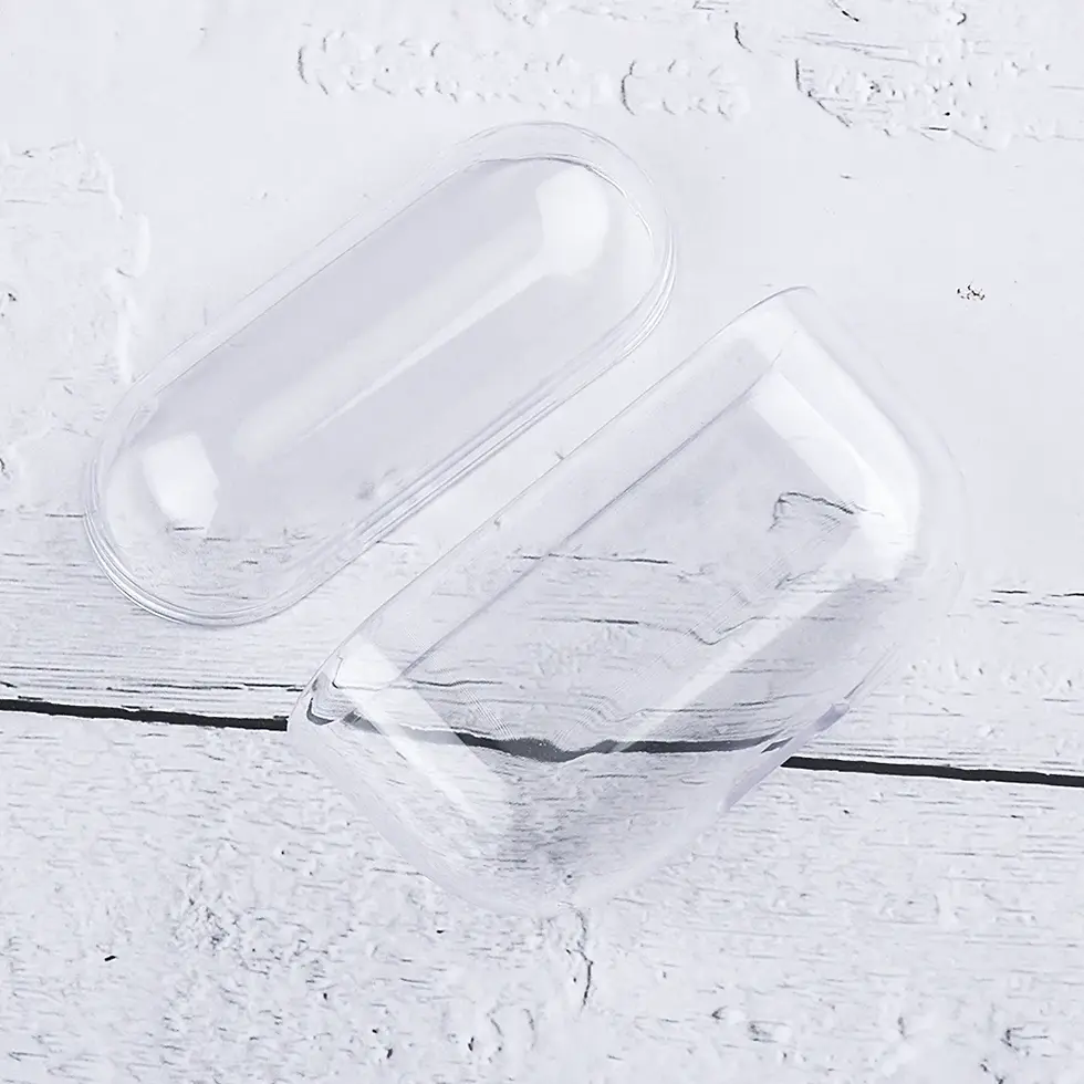 Miniaturbild: Transparent Case for Air Pods 3 2 1 Headphone Soft TPU Clear Protective Cover