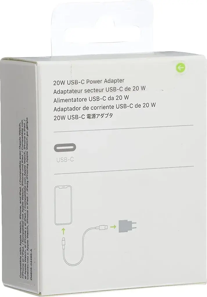 Miniaturbild: Apple 20 W USB‑C Power Adapter Original