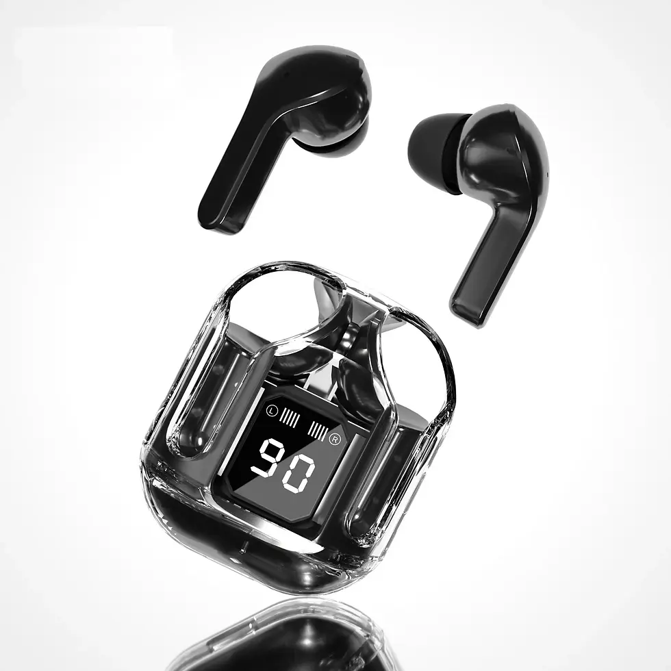 Miniaturbild: T6 TWS Earbuds Wireless Bluetooth 5.0 With LED Display