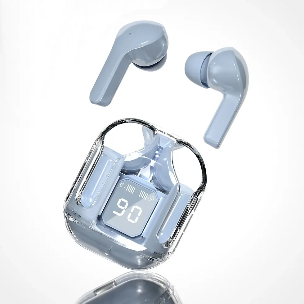 Miniaturbild: T6 TWS Earbuds Wireless Bluetooth 5.0 With LED Display