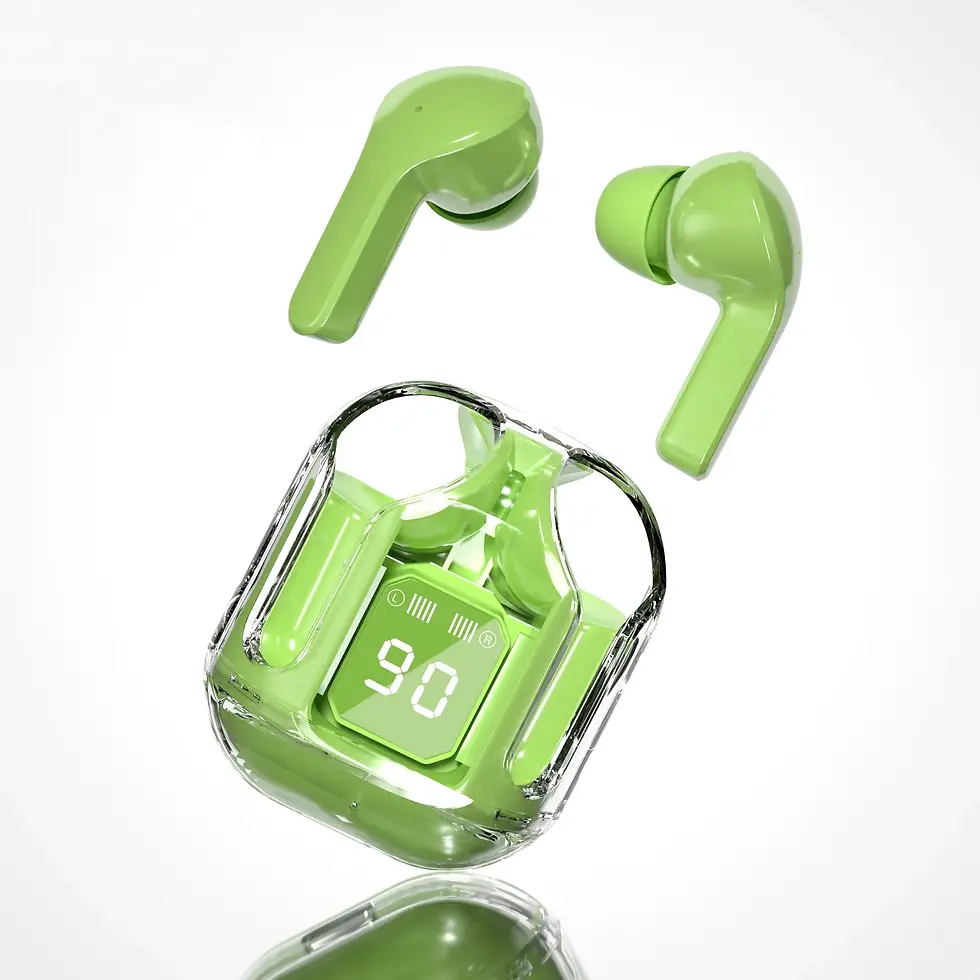Miniaturbild: T6 TWS Earbuds Wireless Bluetooth 5.0 With LED Display