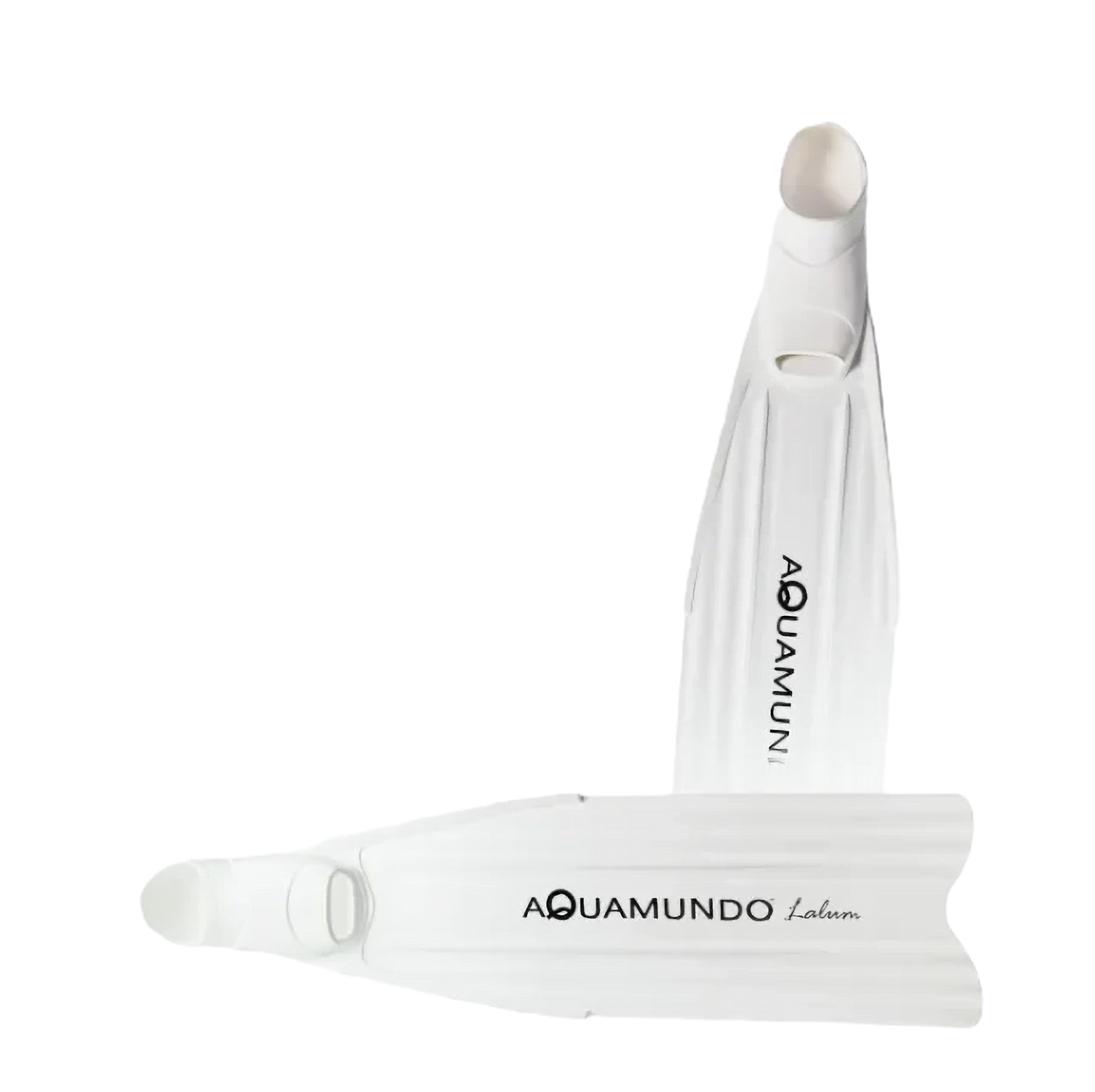 Aquamundo Lalum freediving fins white