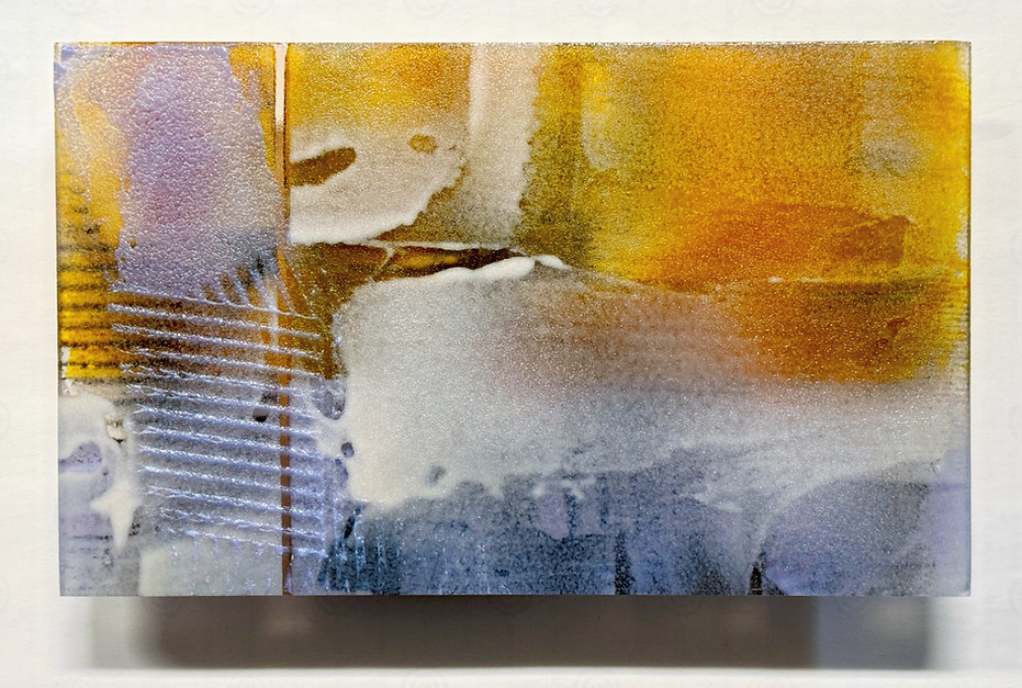 "Borderline", Glass, 2024