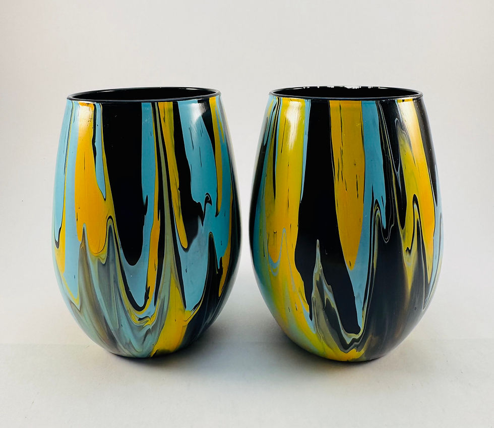 Black, Yellow and Blue