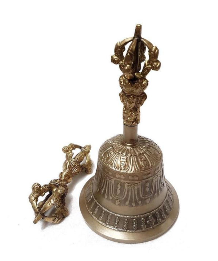 Cloche + varja tibétain