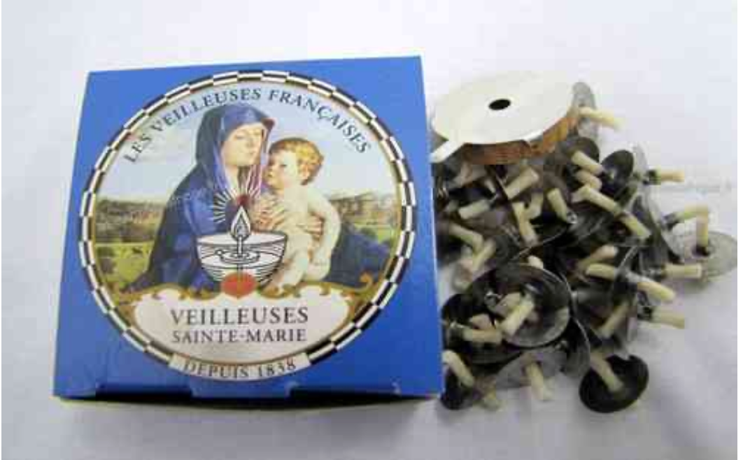 Veilleuses Sainte Marie