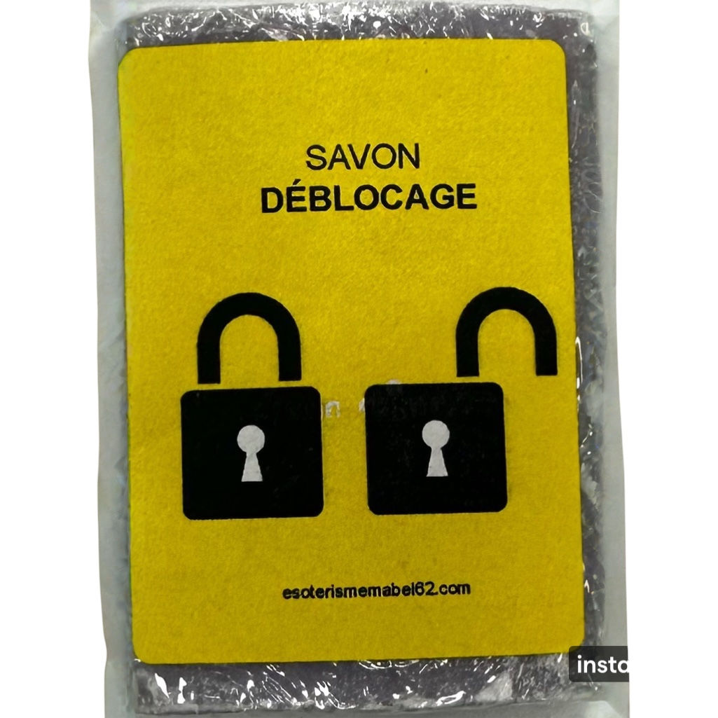 Savon spirituel déblocage