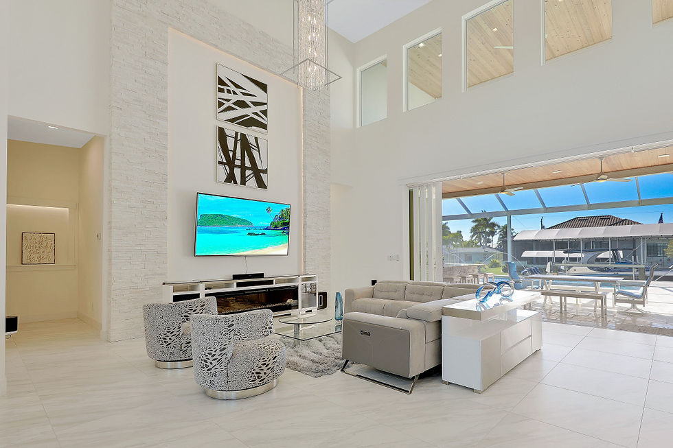 Custom home built by Lux Development Group in Cape Coral, Florida