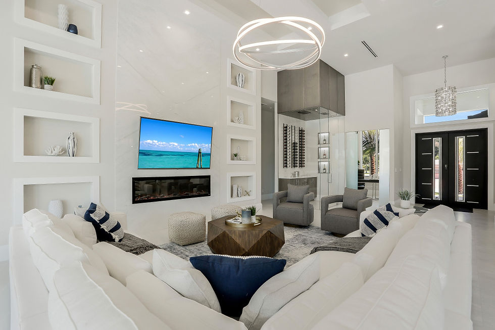 Custom home built by Lux Development Group in Cape Coral, Florida